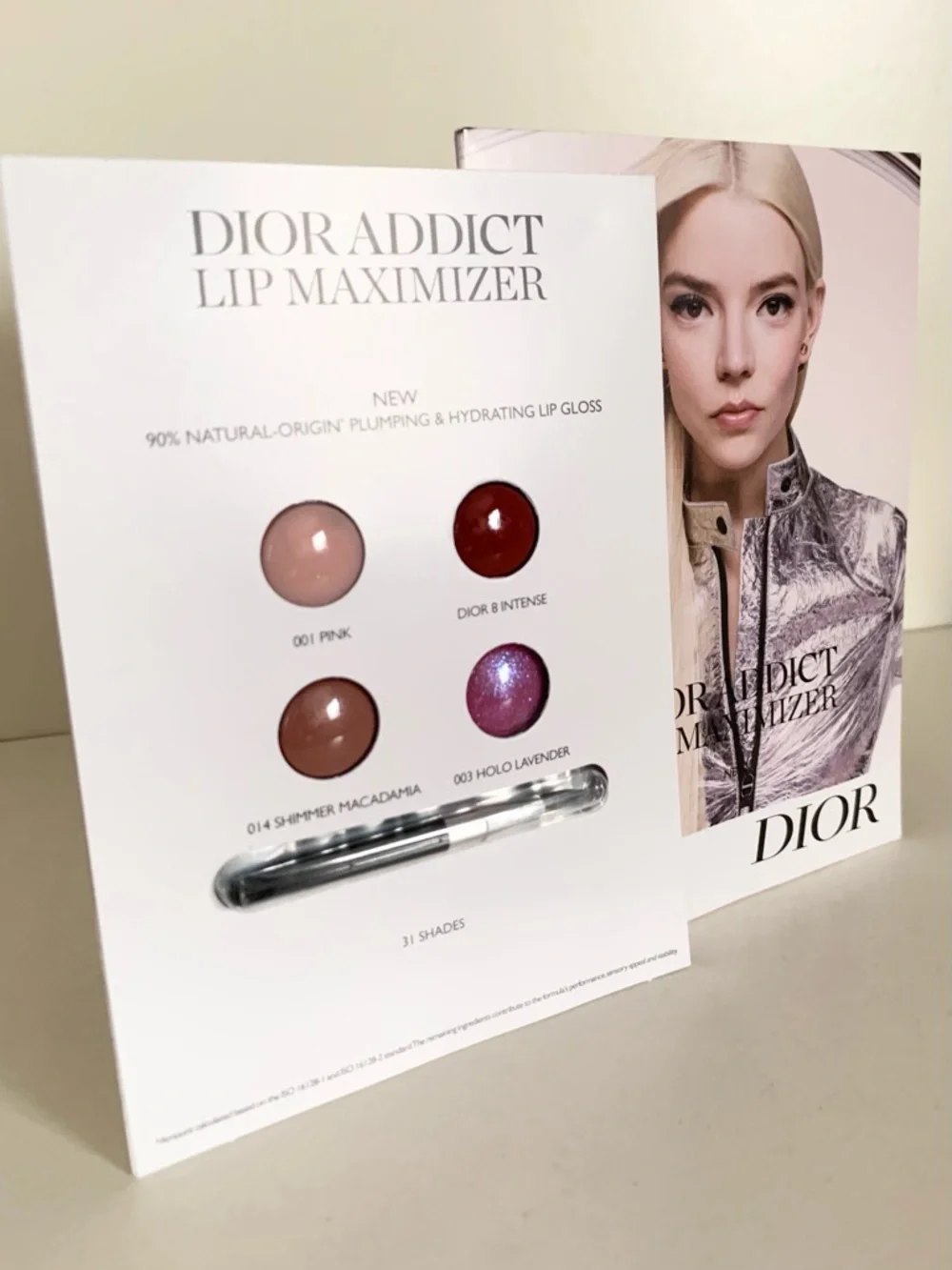 Hold Dior plumping lip gloss kit